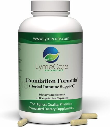 صيغة مؤسسة LymeCore | تقوية المناعة بالأعشاب العقدية اليابانية ومخلب القطط | 180 كبسولة in Kuwait
