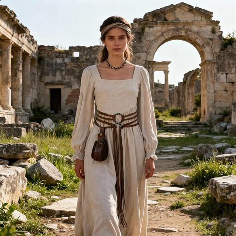 حزام الفايكنج الجلدي للنساء من BSLGCTX، حزام حبل الساحرة للنساء، إكسسوارات العصور الوسطى، إكسسوارات عصر النهضة النسائية للحفلات والمهرجانات in Kuwait