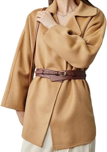 Belts for Women Fashion Wide Belt Adjustable Waist Belt Suitable for Dresses Blazers Trench Coats & Outfit Styling in Saudi Arabia
