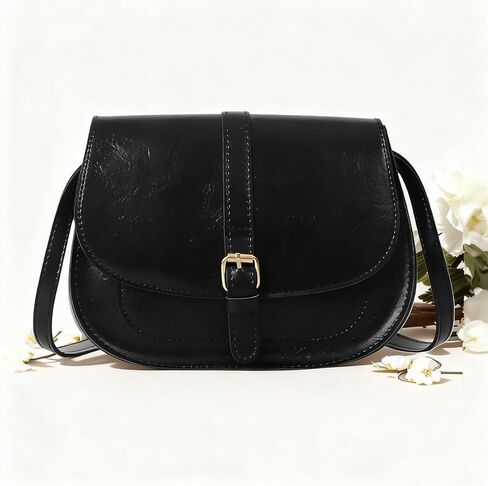 Crossbody Bags for Women, Womens Saddle Purse and Boho Cross Body Handbags Retro for Travel Shopping in Saudi Arabia