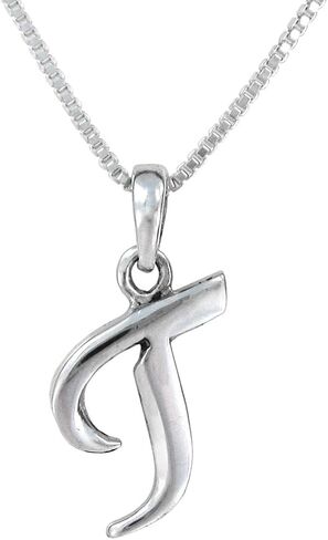 Sosi B. قلادة من الفضة الاسترليني، حرف T in Kuwait