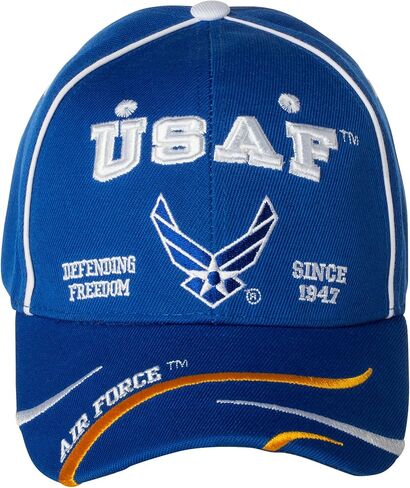 Artisan Owl Officially Licensed USAF Defending Freedom Embroidered Baseball Cap in Saudi Arabia