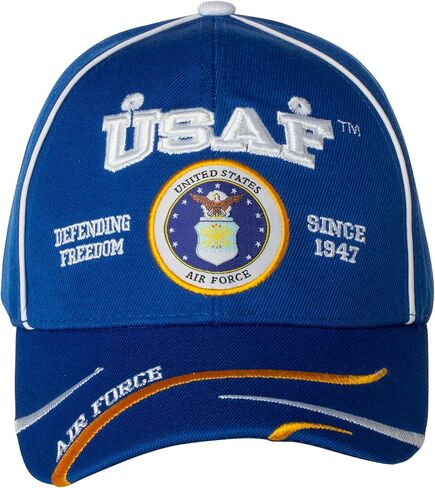 Artisan Owl Officially Licensed USAF Defending Freedom Embroidered Baseball Cap in Saudi Arabia