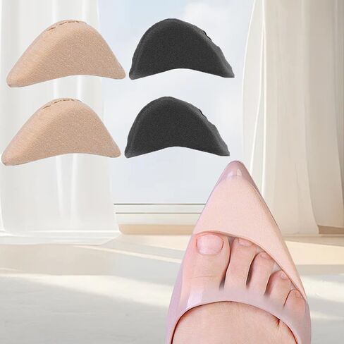 Shoe Toe Inserts for Loose Shoes - 4 Pairs Cushioned Foam Fillers for Women & Men(4Skin) in Saudi Arabia
