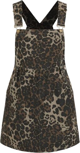 CIDER Denim Overall Dress for Women Jean Dress Sleeveless Mini Dresses with Pockets Adjustable Strap Trendy 2026 in Saudi Arabia
