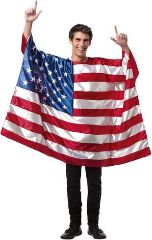 American Flag Costume USA Dress, for Women and Men in Saudi Arabia