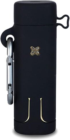 Fironst Protective Case for Pax 3 and Pax Plus, Premium Silicone Rubber Skin Sleeve Accessories Compatible with Pax 3 & 2 with Metal Carabiner Easy to Carry (Black) in Saudi Arabia