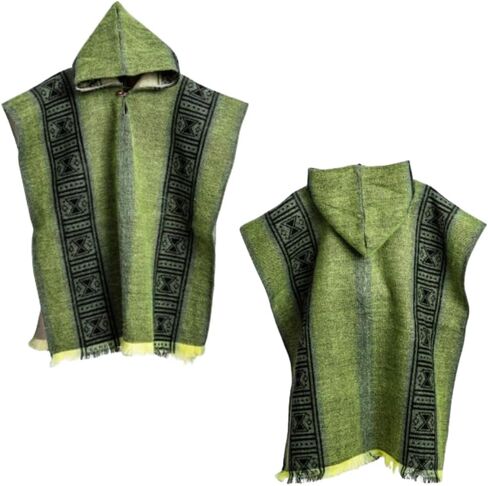Bruno Encanto Real Poncho For Baby Toddler Kid Adult - Warm, Lightweigh, Hood, Costume, Unisex in Saudi Arabia