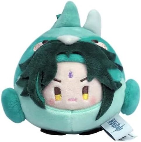 Teyvat Zoo Series Plush Pendant Keychain Xiao Official Merch With Anti-counterfeiting Label in Saudi Arabia