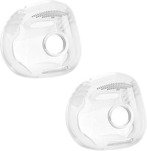 Generic Amara-View Full Face Cushion Replacement- Medium (2 Pack), Clear in Kuwait