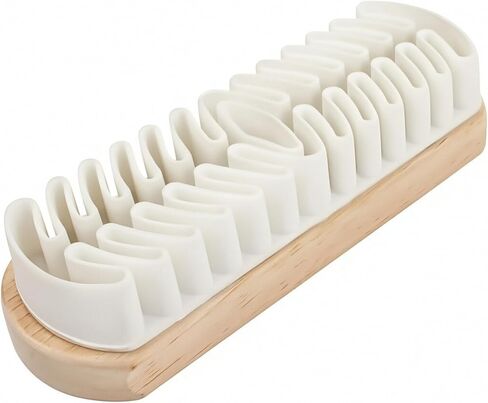 Rubber Shoe Brush for Suede & Nubuck, Gentle Dry Cleaning Shoe Brush, Soft Rubber Bristles for Effective Dirt & Dust Removal, Reusable Shoe Care and Maintenance Tool (1) in Saudi Arabia