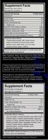 High Voltage Detox Double Flush Blue Berry in Saudi Arabia