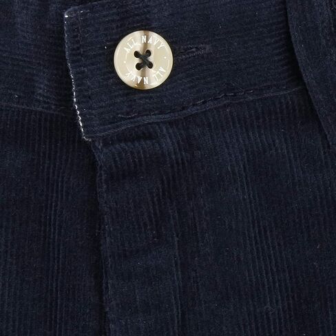 Buyless Fashion Boys Pants Flat Front Slim Fit Casual Corduroy Solid Color in Saudi Arabia