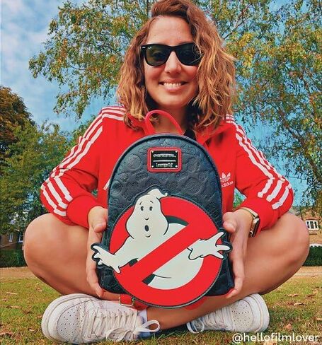حقيبة ظهر صغيرة بشعار Loungefly Sony Ghostbusters No Ghost Logo in Kuwait