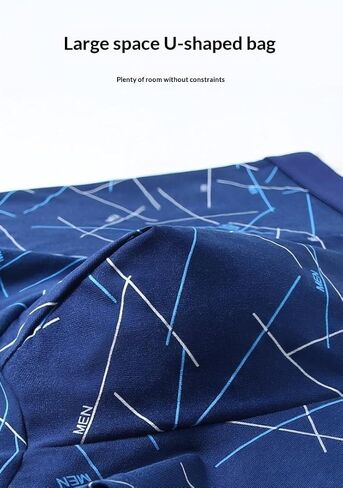 Men's Boxer Briefs 4-Pack with Geometric Print Soft Stretch Underwear Set in Present Box for Daily in Saudi Arabia
