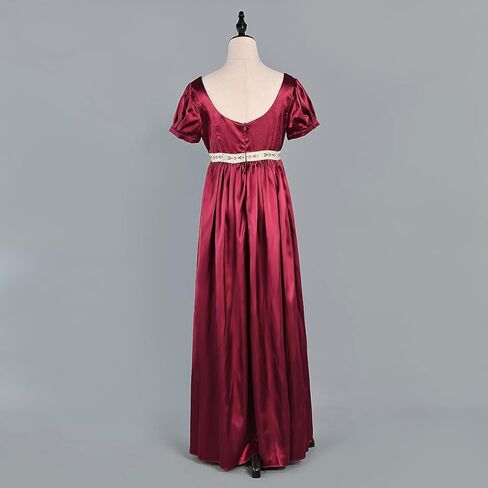 Vintage Regency Dresses for Women Jane Austen Ball Gowns Empire Waist Historical Costume in Kuwait