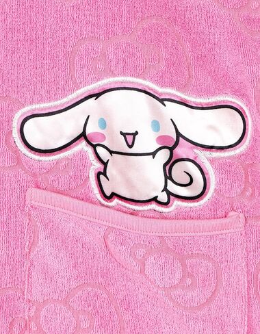 Hello Kitty Girls Loop Terry Cloth غطاء للسباحة بعامل حماية من الأشعة فوق البنفسجية 50+ مقاسات الأطفال الصغار إلى الأطفال الكبار (5-6 - 14-16) in Kuwait