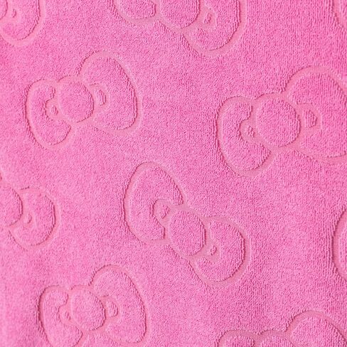 Hello Kitty Girls Loop Terry Cloth غطاء للسباحة بعامل حماية من الأشعة فوق البنفسجية 50+ مقاسات الأطفال الصغار إلى الأطفال الكبار (5-6 - 14-16) in Kuwait
