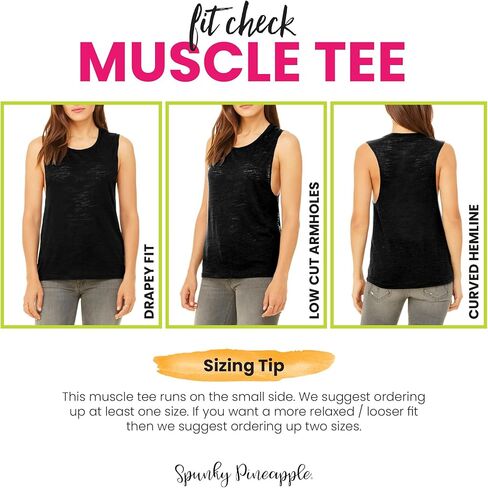 Barre Heart Women's Workout Muscle Tee - Sleeveless Active Wear, Barre Top, Funny Yoga Gym Top - Comfortable Workout Tank Top in Saudi Arabia