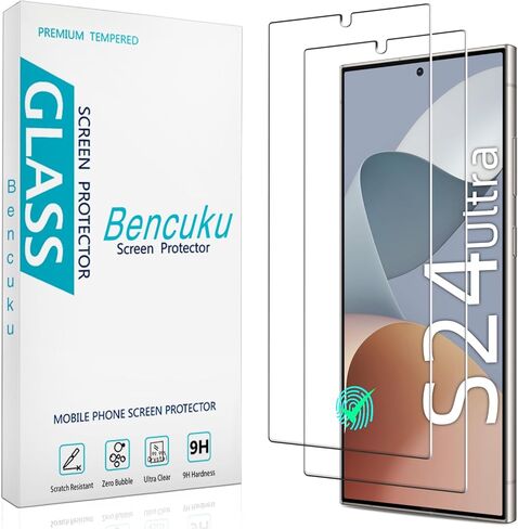 2 حزمة شاشة شاشة الخصوصية ل Samsung Galaxy S23 5G مضاد للتجسس الزجاج المقسى ، معرف البصمات المتوافق ، مضاد للخدش ، خالية من الفقاعات ، ودية في الحالة in Kuwait