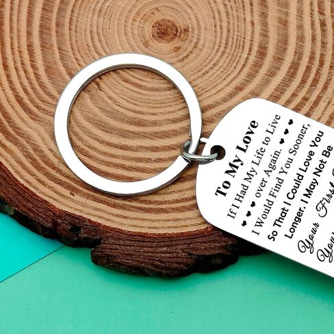 Anniversary Keychain Gifts for Him Her 1st Anniversary Keychain Happy 1st Wedding Anniversary for Husband Wife First Year Anniversary Jewelry Couple Anniversary Keyring Christmas Valentines Day Gifts in Saudi Arabia