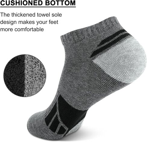 8 Pairs Mens Ankle Socks Low Cut Socks for Men Size 10-13 in Saudi Arabia