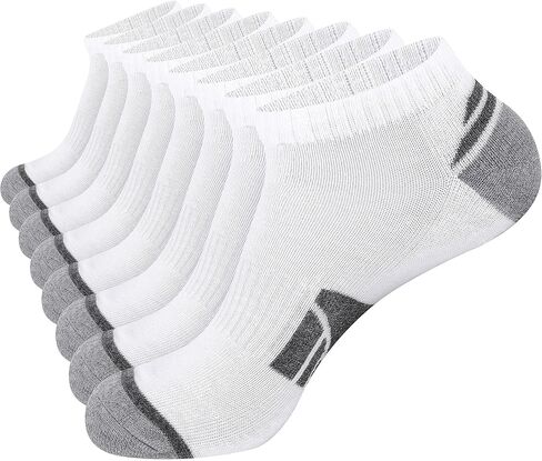 8 Pairs Mens Ankle Socks Low Cut Socks for Men Size 10-13 in Saudi Arabia