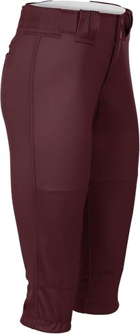 سراويل Boombah للفتيات Hypertech Fastpitch Softball Knicker، سراويل موحدة صلبة، ركبة معززة، منتصف الارتفاع، أساور مرنة in Kuwait