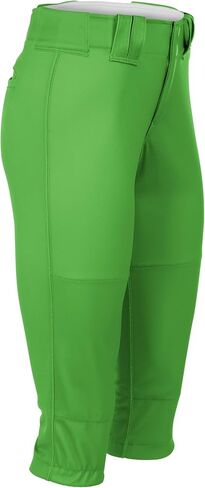 سراويل Boombah للفتيات Hypertech Fastpitch Softball Knicker، سراويل موحدة صلبة، ركبة معززة، منتصف الارتفاع، أساور مرنة in Kuwait