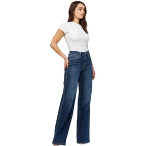 Mica Denim - Super High Rise Skater Jeans - MDP-W611DK in Saudi Arabia