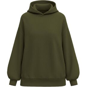 PRETTYGARDEN Hoodies for Women Oversized Pullover Sweatshirts Ruched Long Sleeve Casual Tops Spring Fall Fashion Y2K Clothes in Saudi Arabia