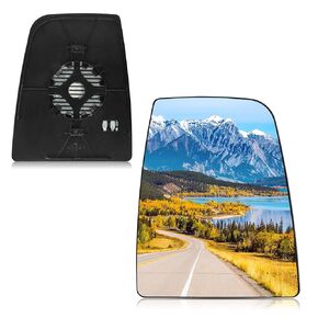 BDFHYK سائق الجانب الأيسر مرآة ساخنة الزجاج متوافق مع 2011-2019 Explorer مرآة خارجية للعرض الجانبي مع لوحة دعم، يستبدل BB5Z17K707 BB5Z17K707A BB5Z17K707B (يسار) in Kuwait