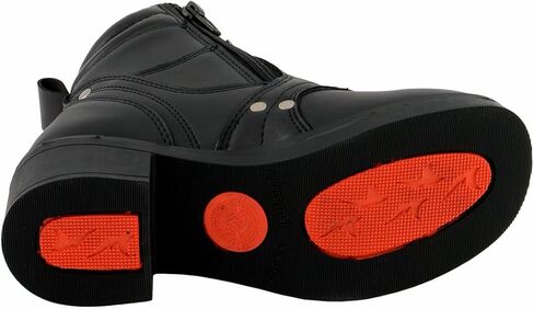 Milwaukee Leather Boy's Zipper Plain Toe Boot in Saudi Arabia