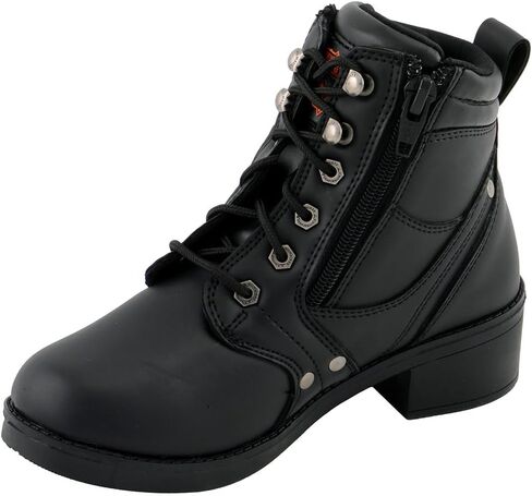 Milwaukee Leather Boy's Zipper Plain Toe Boot in Saudi Arabia