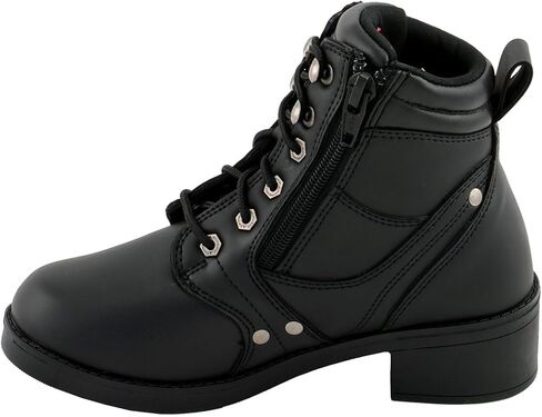 Milwaukee Leather Boy's Zipper Plain Toe Boot in Saudi Arabia