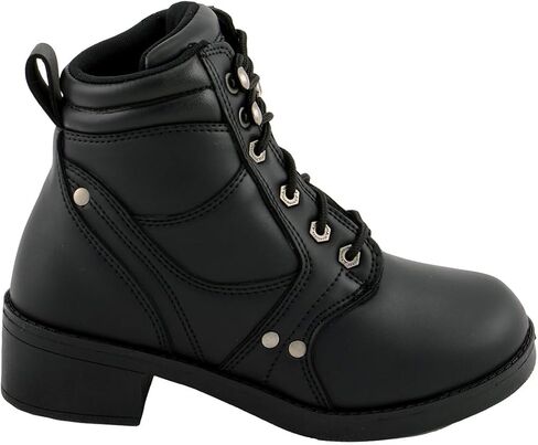 Milwaukee Leather Boy's Zipper Plain Toe Boot in Saudi Arabia