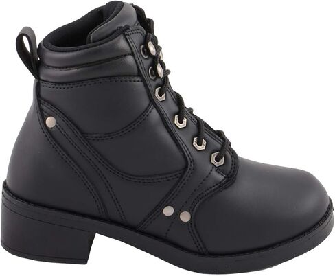 Milwaukee Leather Boy's Zipper Plain Toe Boot in Saudi Arabia
