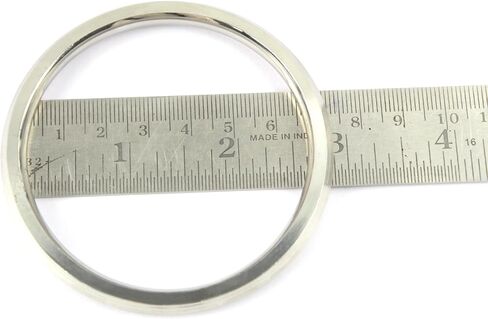 Punjabi/Sikh Steel Silver Kada/Bracelet for Men Or Internal Diameter 6.5 cm Weight 45 Gram Thickness 0.8 cm in Saudi Arabia