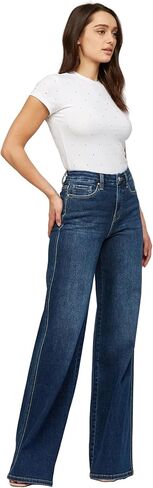 Mica Denim - Super High Rise Skater Jeans - MDP-W611DK in Saudi Arabia