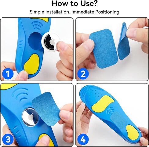LandForce for AirTag Hidden Holder Insole Compatible with Apple AirTag,Tracking Device Insert Case for Kids Adults and Elderly,Secure Fit for Sneakers & Daily Shoes,Soft Inserts for Shoes(175-190mm) in Saudi Arabia