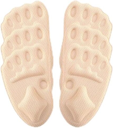 Pain Release Insoles Foot Protector Soft Thickening Metatarsal Foot Pads Non-Slip Forefoot Cushion Women in Saudi Arabia