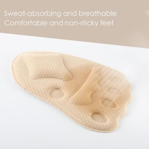 Pain Release Insoles Foot Protector Soft Thickening Metatarsal Foot Pads Non-Slip Forefoot Cushion Women in Saudi Arabia