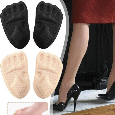 Pain Release Insoles Foot Protector Soft Thickening Metatarsal Foot Pads Non-Slip Forefoot Cushion Women in Saudi Arabia