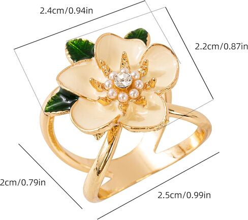 Elegant Scarf Ring and Brooch Set for Women - Dual Function Clip Pin for Bufandas, Shirt Ties, Slide Buckle Fashion Accessory in Saudi Arabia