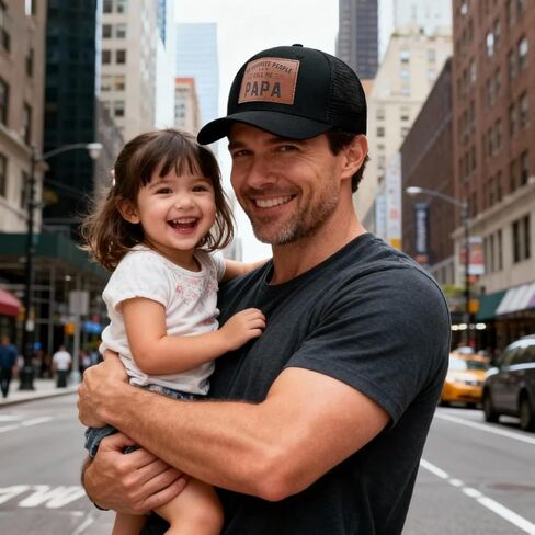 Papa Trucker Hat for Men, Father's Day Christmas Birthday Gifts for Dad from Daughter Son, Adjustable Baseball Cap in Saudi Arabia