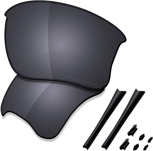 عدسات بديلة ممتازة من SAUCER وأطقم مطاطية لسترة Oakley Flak XLJ | نظارات شمسية من Flak Jacket مقاس XLJ منخفضة الجسر in Kuwait