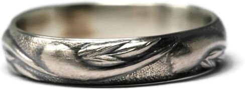 ساليش إلهامات البحر 925 من الفضة الإسترليني على طراز فن الآرت نوفو بلمسة نهائية عتيقة in Kuwait