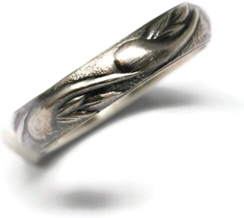 ساليش إلهامات البحر 925 من الفضة الإسترليني على طراز فن الآرت نوفو بلمسة نهائية عتيقة in Kuwait