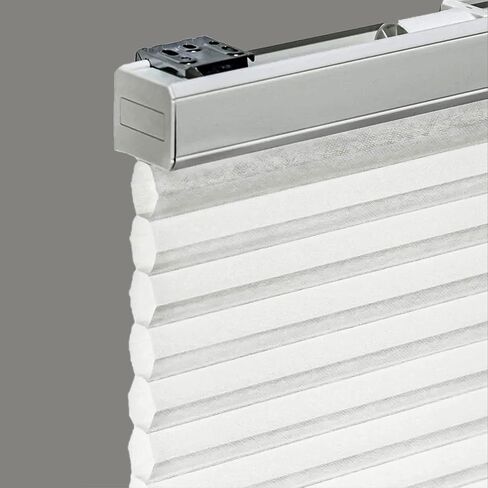 CHICOLOGY Cellular Shades – 28x84 Cordless Honeycomb Window Blinds, Morning-Mist | Energy Efficient | Light Filtering | Noise Reducing | Ideal for Bedrooms, Offices & Kitchens in Saudi Arabia