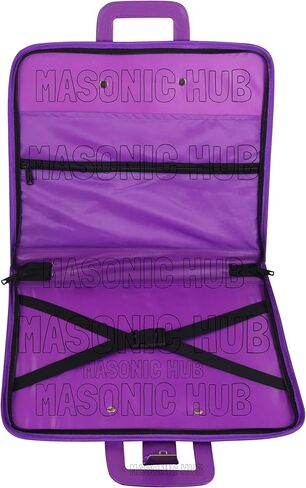 Masonic Regalia 5 Colours Faux Leather Masonic Apron Soft Case with Handle in Saudi Arabia